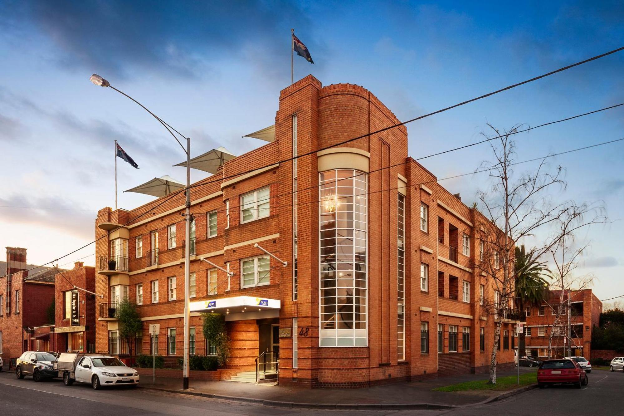 Quest East Melbourne Aparthotel Exterior foto